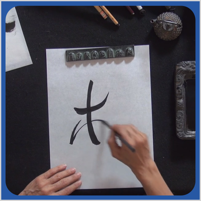 Calligraphy and Medicine: Two Masters – Five Elements